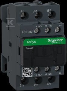 STYCZ.TESYS D AC3 32A 3P 1NO 1NC 24VAC