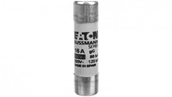 Wkładka bezpiecznikowa cylindryczna 14x51mm 16A gL/gG 690VC14G16