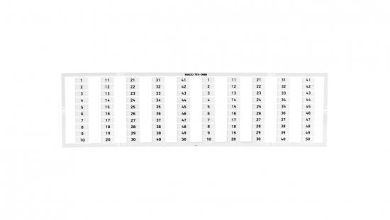 Oznaczniki WMB 2x 1-50 793-5666 /5szt./