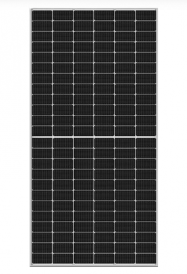 Panel PV JA Solar JAM72D42-635/LB_SF, mono-Si, dwustronny, ogniwa połówkowe N-type, Srebrna rama