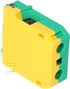 Złączka gwintowana ochronna żółto-zielona ZUO-35/35