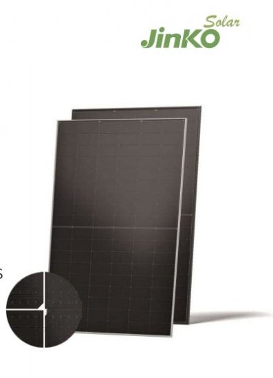 Panel PV 505Wp Jinko JKM505N-54HL4M-BDV N-Type TOPCon HOT 3.0 Bifacial Czarna Rama