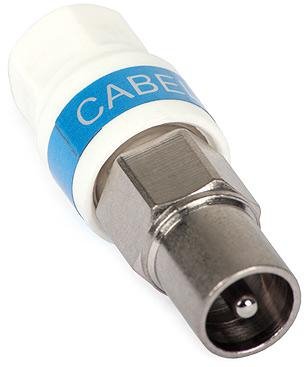 Wtyk antenowy IEC Cabelcon na przewód RG-6/Triset-113  Self-Install