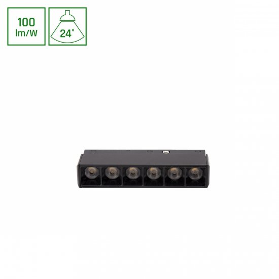 SYSTEM SHIFT BASIC - GRID XS OPRAWA LINIOWA 110MM 6W 4000K CZARNY