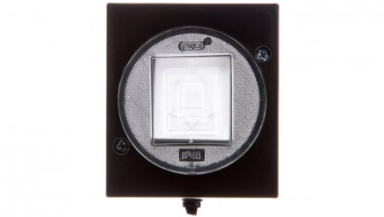 LAMBDA Przycisk hermetyczny /dzwonek/ IP44 czarny ŁNH-6LC/25