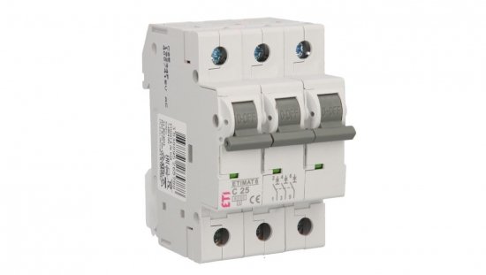 Wyłącznik nadprądowy 3P C 25A 6kA AC ETIMAT 6 002145518