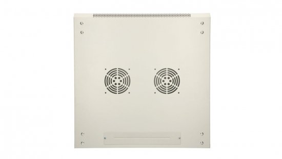 Szafa rack montowana na ścianie, drzwi blaszane pełne Extralink 6U 600x600 ASP Szara