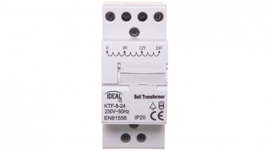 Transformator dzwonkowy 230V/24V 8VA KTF-8-24 23260