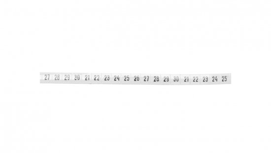 Oznacznik DK2/Z6 /21-30/ biały 89203006 /100szt./