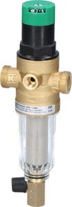 Filtr mini-plus z regulatorem ciśnienia, 1/2 cala, z opłukiwaniem