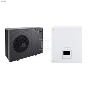 Pompa ciepła powietrzna MONOBLOK R290 - 7 kW, 1 fazowa, 230 V + Controlbox ZESTAW DLU430