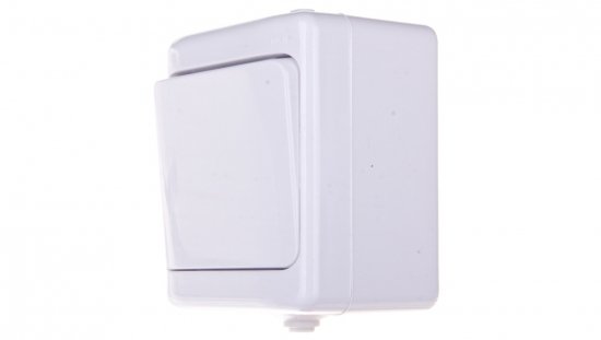 BRYZA Łącznik hermetyczny pojedynczy IP54 biały 180401 /20szt./