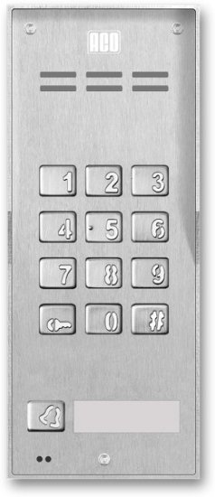 ACO FAM-P-1NPZSACC NT panel natynkowy 1-lokator czyt. brel. zamek szyfrowy.