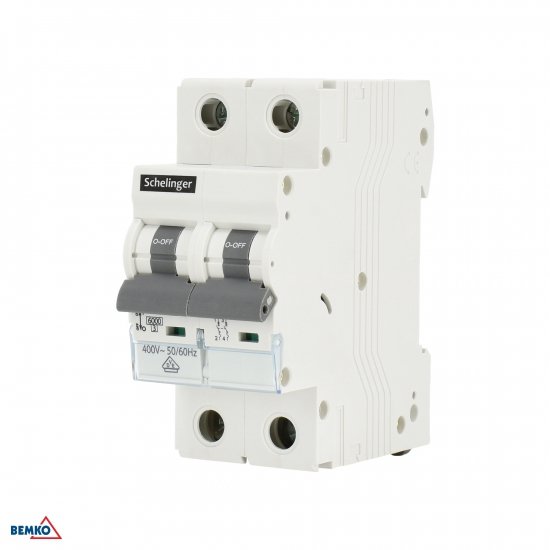 WYŁĄCZNIK NADPRĄDOWY 6KA 2P B 04A VDE SCHELINGER