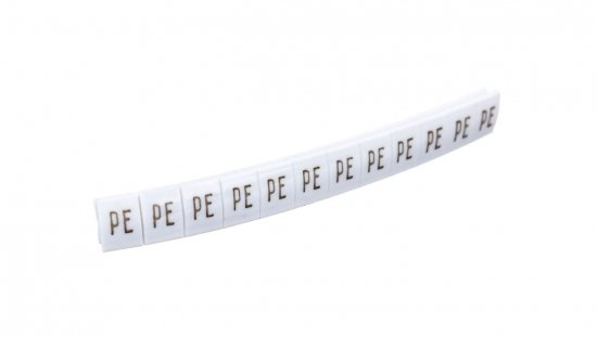 Oznacznik biały symbole DK 2/Z5 PE 89303006 /100szt./