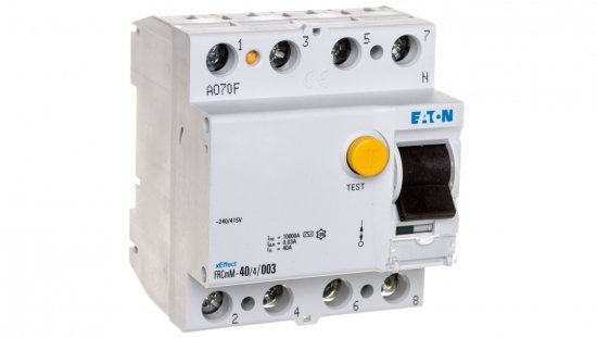 Wyłącznik różnicowoprądowy 4P 40A 0,03A typ AC FRCmM-40/4/003 170411