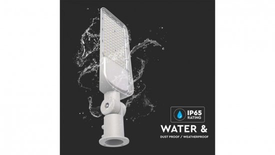 Oprawa Uliczna LED 50W 5000lm 4000K regulowany uchwyt sensor zmierzchu Diody SAMSUNG IP65 Szara 5 Lat Gwarancji 20432