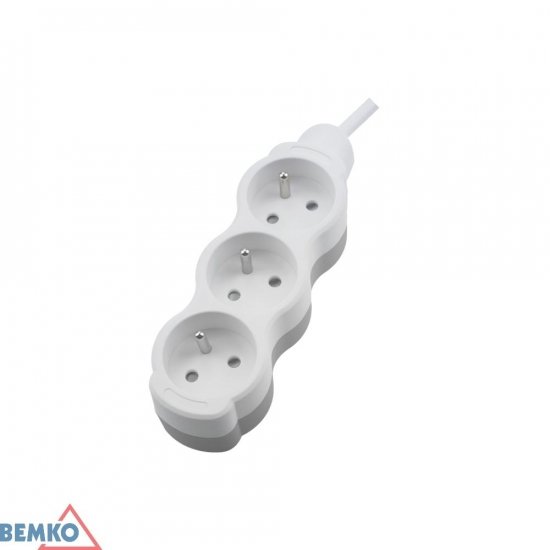 PRZEDŁUŻACZ NB 3X 2P+Z 1.5MM X 3.0M