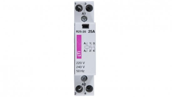 Stycznik modułowy 25A 230V AC 2Z 0R R 25-20 230V 002463502