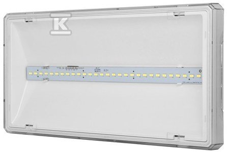 OPR.EXIT L LED IP65 6W 1H 1-ZAD.AT