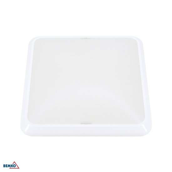 PLAFONIERA LED DORIA 12W 4000K 1000LM  IP20 KWADRAT CZ. MIKR. Z FUNKCJĄ PÓŁCIENIA