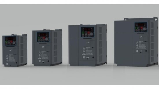 Przemiennik częstotliwości LS Electric G100, 3-fazowy, moc 7,5KW / 11kW, EMC, Modbus 6041002800 LV0075G100-4EOFN