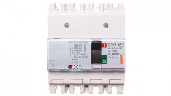 Wyłącznik mocy 160A 4P 25kA DPX3 160 420057