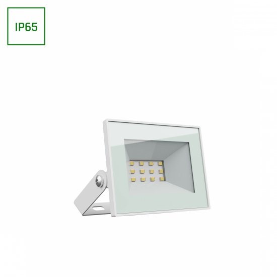 NOCTIS LUX 4 NAŚWIETLACZ 10W CW 230V IP65 94x78x24mm BIAŁY