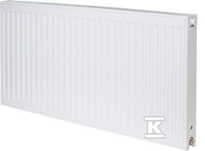 Grzejnik PURMO C21S 500x500, moc grzewcza: 578W (75/65/20°C), grzejnik stalowy płytowy z podłączeniem bocznym, PURMO Compact, biały RAL9016