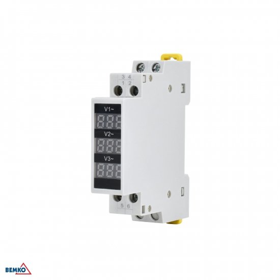 WSKAŹNIK NAPIĘCIA 3F CYFROWY 80-500V SCHELINGER