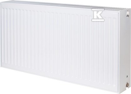 Grzejnik PURMO C33 600x700, moc grzewcza: 1649W (75/65/20°C), grzejnik stalowy płytowy z podłączeniem bocznym, PURMO Compact, biały RAL9016