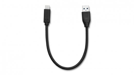 Qoltec Kabel USB typ C 3.1 męski USB 3.0 typ A męski 0.25m