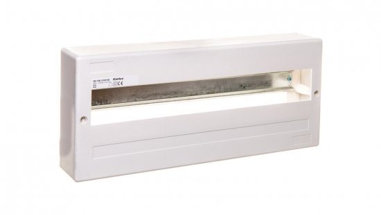 Rozdzielnica modułowa 1x18 natynkowa IP30 IK06 II klasa bez drzwi DB118W 1X18P/SM biała 3854