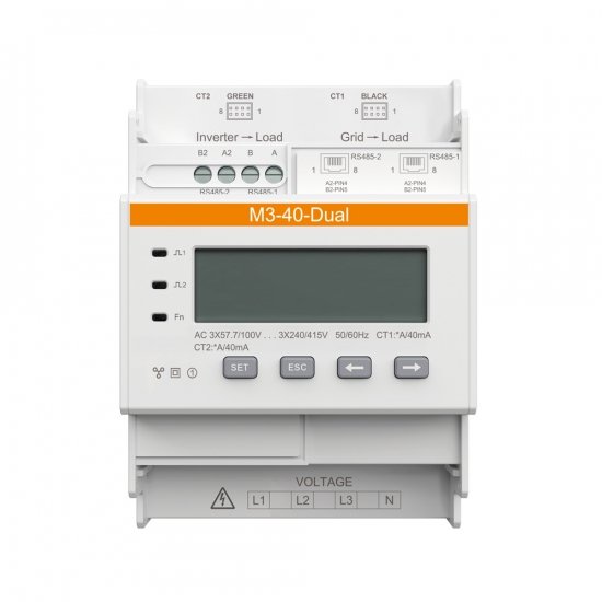 SOLAX // Licznik M3-40-Dual