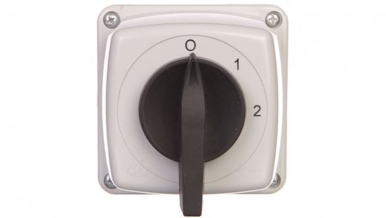 Łącznik krzywkowy 0-1-2 3P 25A w obudowie IP44 Łuk E25-33 952532