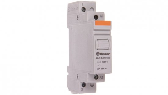 Przekaźnik modułowy mocy 1Z 20A 230V AC, styk AgSnO2 22.21.8.230.4000
