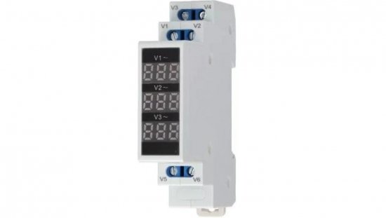 Modułowy wskaźnik napięcia 3F (80-500VAC) SPAMEL