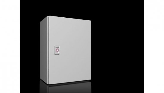 AX Obudowa kompaktowa 300x400x210 mm blacha stalowa z pł. mont. jednodrzwiowa 1 zamek dźwigienkowy 1034000 (1034.000) EC09993774