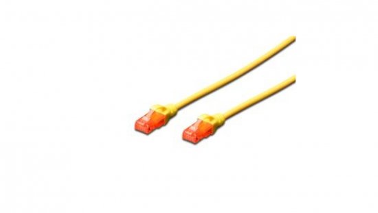 Kabel krosowy (Patch Cord) U/UTP kat.6 żółty 2m DK-1612-020/Y