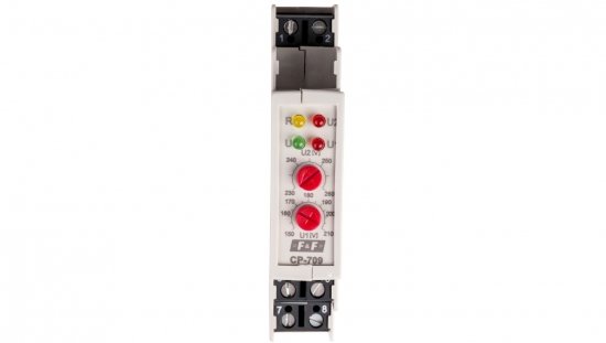 Przekaźnik kontroli napięcia 1-fazowy 1P 16A 150-210V/230-260V AC CP-709