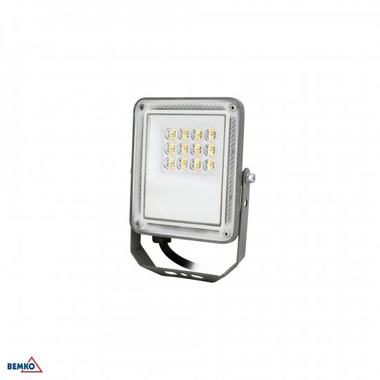 NAŚWIETLACZ LED PRAJNA 10W 3000-4000-6500K IP65 SZARY
