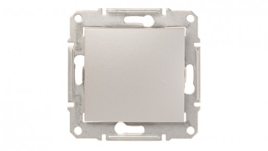 Sedna Przycisk jednobiegunowy 1Z aluminium SDN0700160