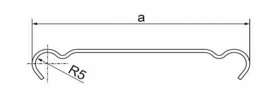Pokrywa korytka PKR150/3