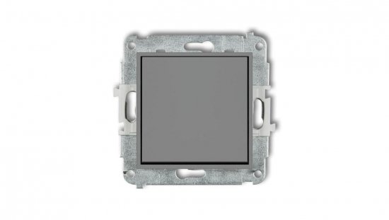 ICON Mechanizm łącznika krzyżowego (jeden klawisz bez piktogramu) szary mat 27IWP-6.1