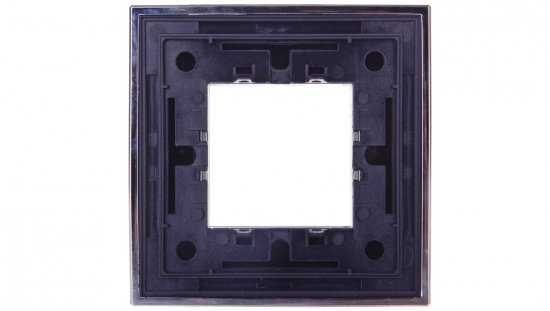 DANTE Ramka pojedyncza szkło BLACK GLASS 4509181