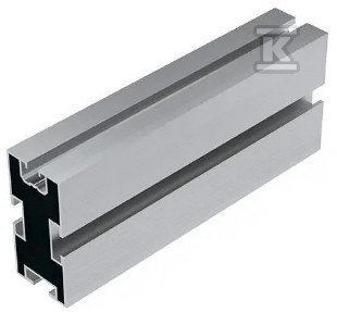 Profil aluminiowy 4400mm wzmocniony z kanałami pod śrubę teową
