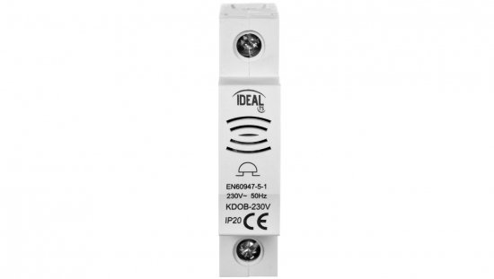 Dzwonek modułowy na szynę TH-35 KDOB-230V 23261