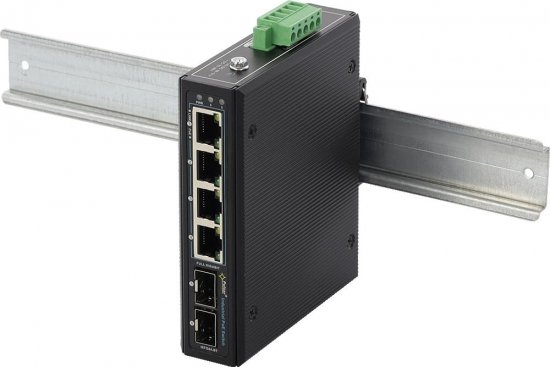 Switch przemysłowy ISFG64-BT PULSAR (4xPoE, 2xSFP)