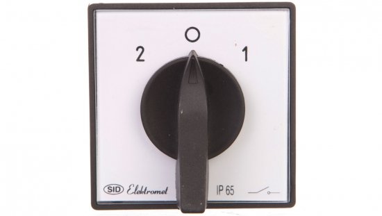 Łącznik krzywkowy 2-0-1 4P 40A IP65 Łuk 40-72Na sieć-agregat 924094