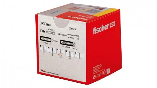 Kołek rozporowy SX Plus 8x40 568008 /100szt./